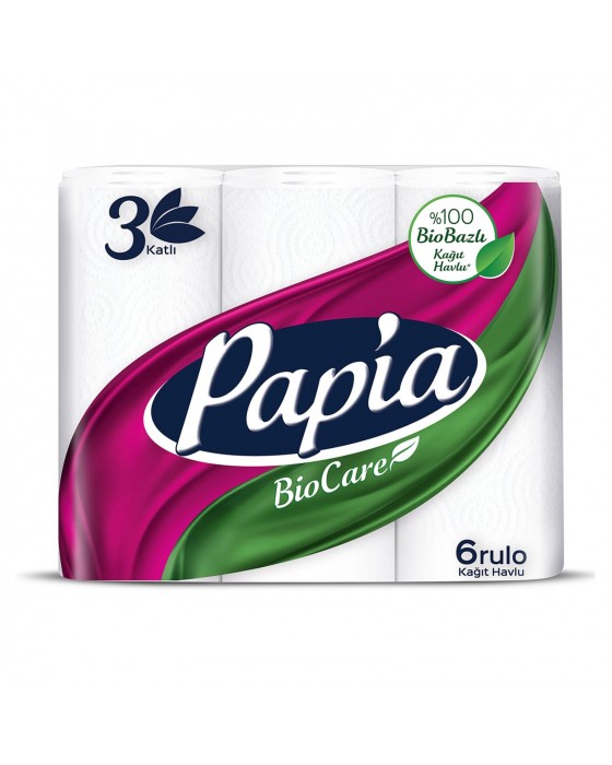 Papia Biocare Kağıt Havlu 6'lı